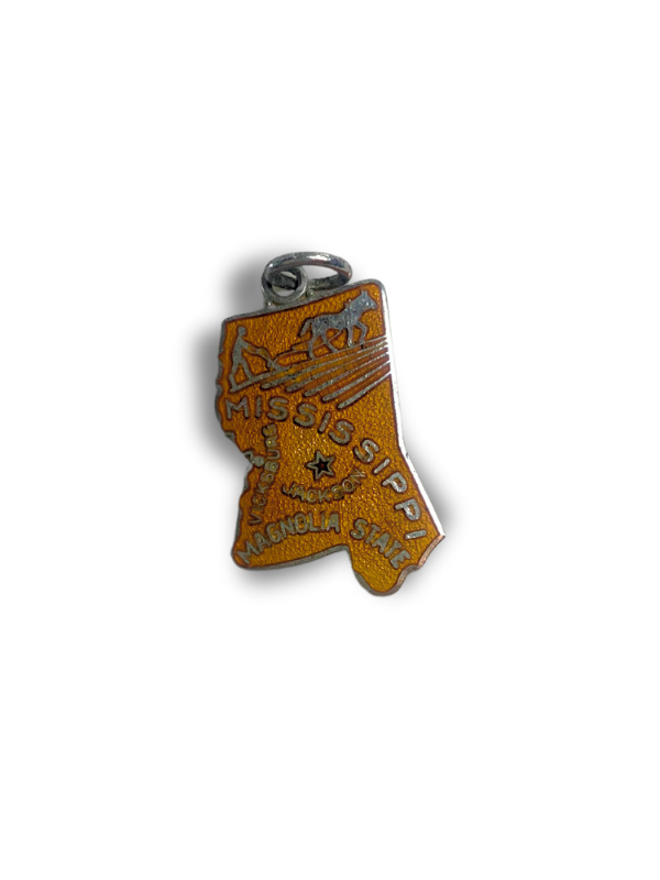 Sterling Silver State Charms