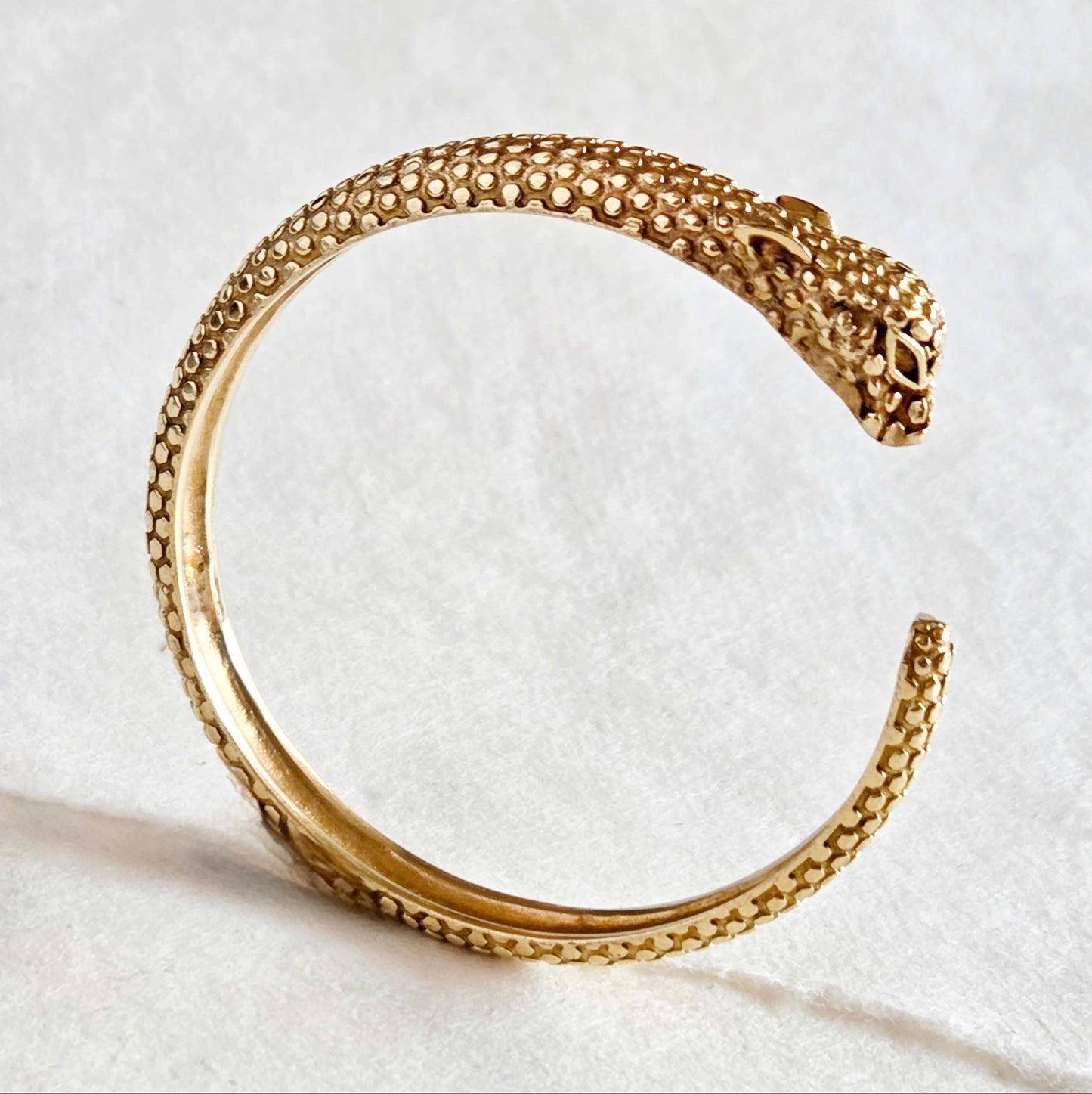 Bisjoux Brass Tiger Cuff