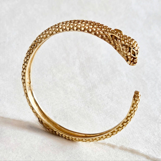 Bisjoux Brass Tiger Cuff