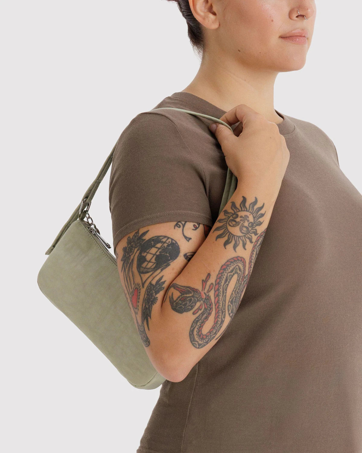 Nylon Pochette - Celadon