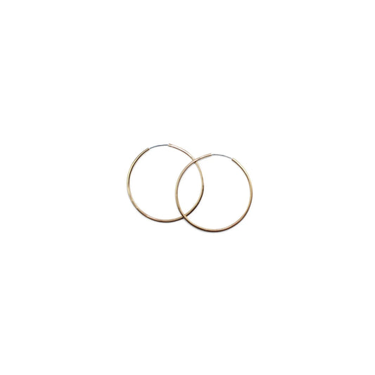 Amanda Hunt Day Gold Fill Hoops - Small