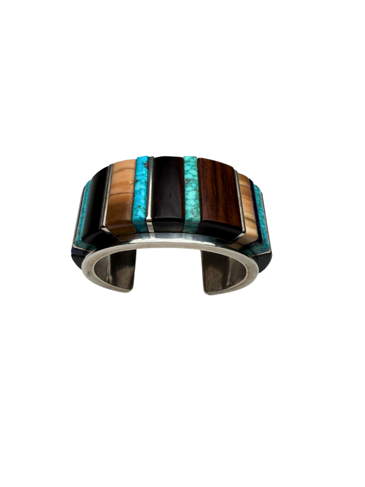 Turquoise Cuff, Navajo Hanson "Moogie" Smith