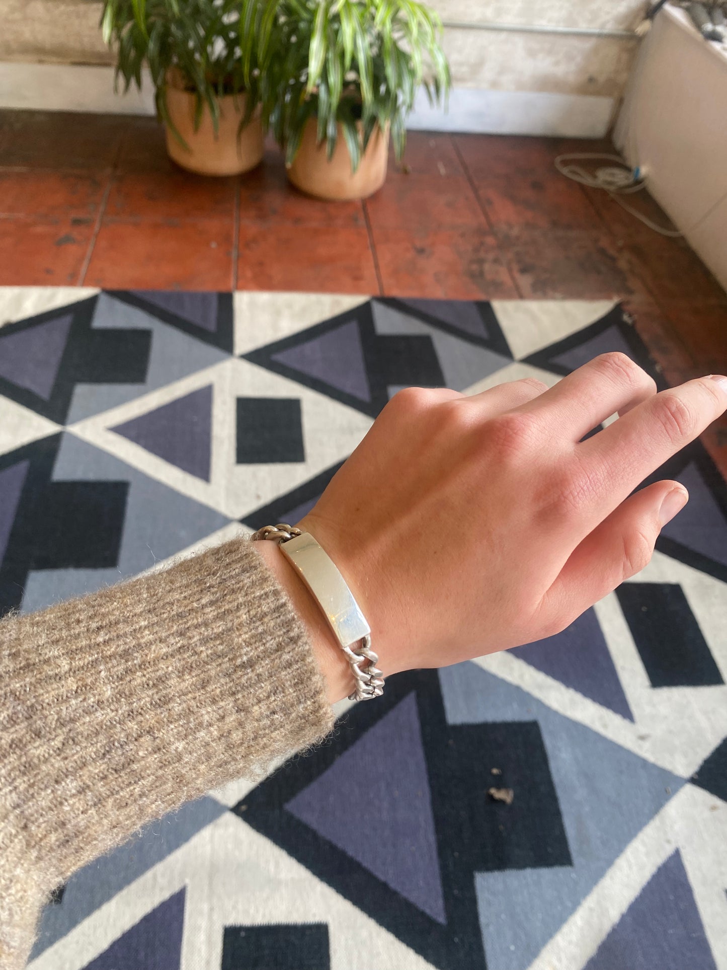 1950's ID Curb Chain Bracelet