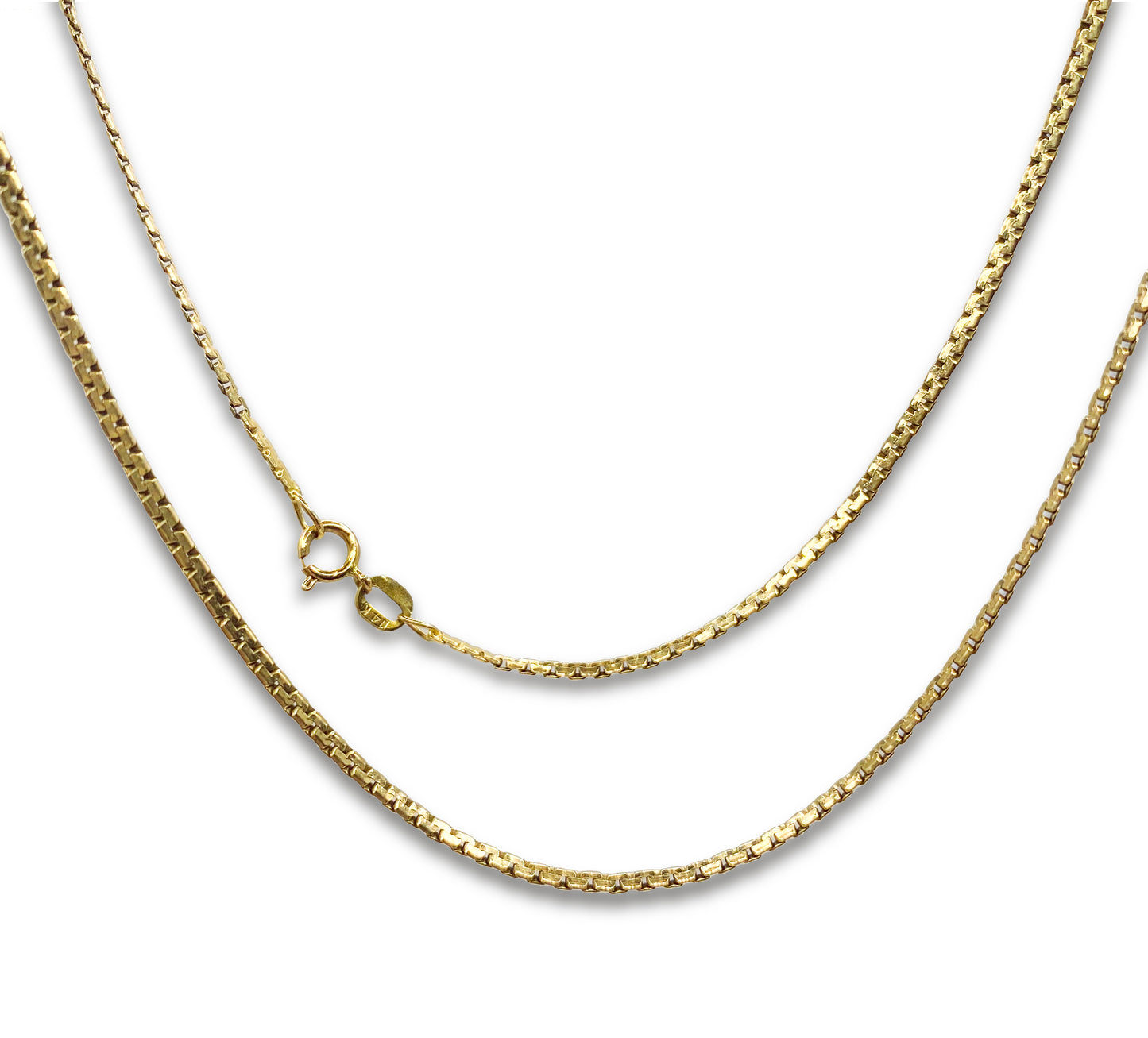 22" 14K Gold Serpentine Chain