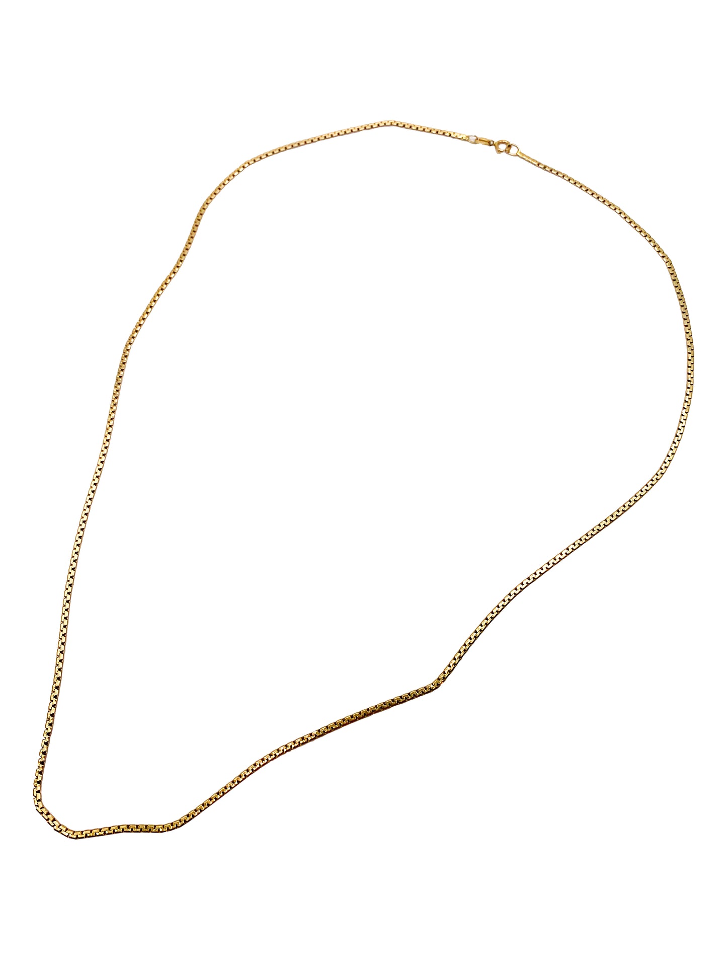 22" 14K Gold Serpentine Chain