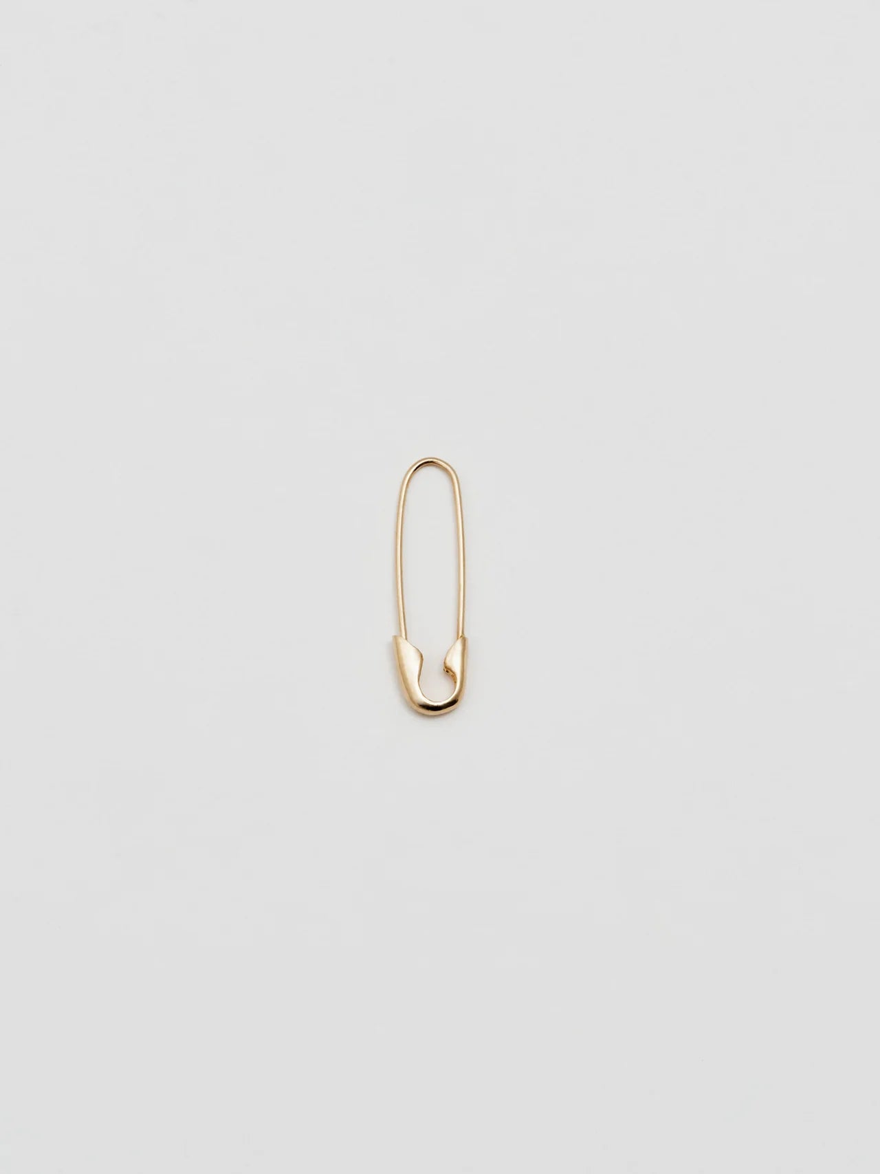 Safety Pin Earrings 14K