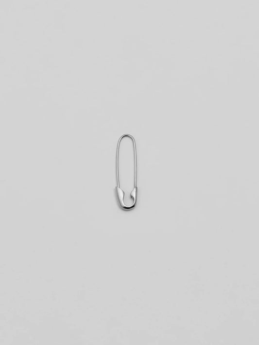 Safety Pin Earring Sterling Silver