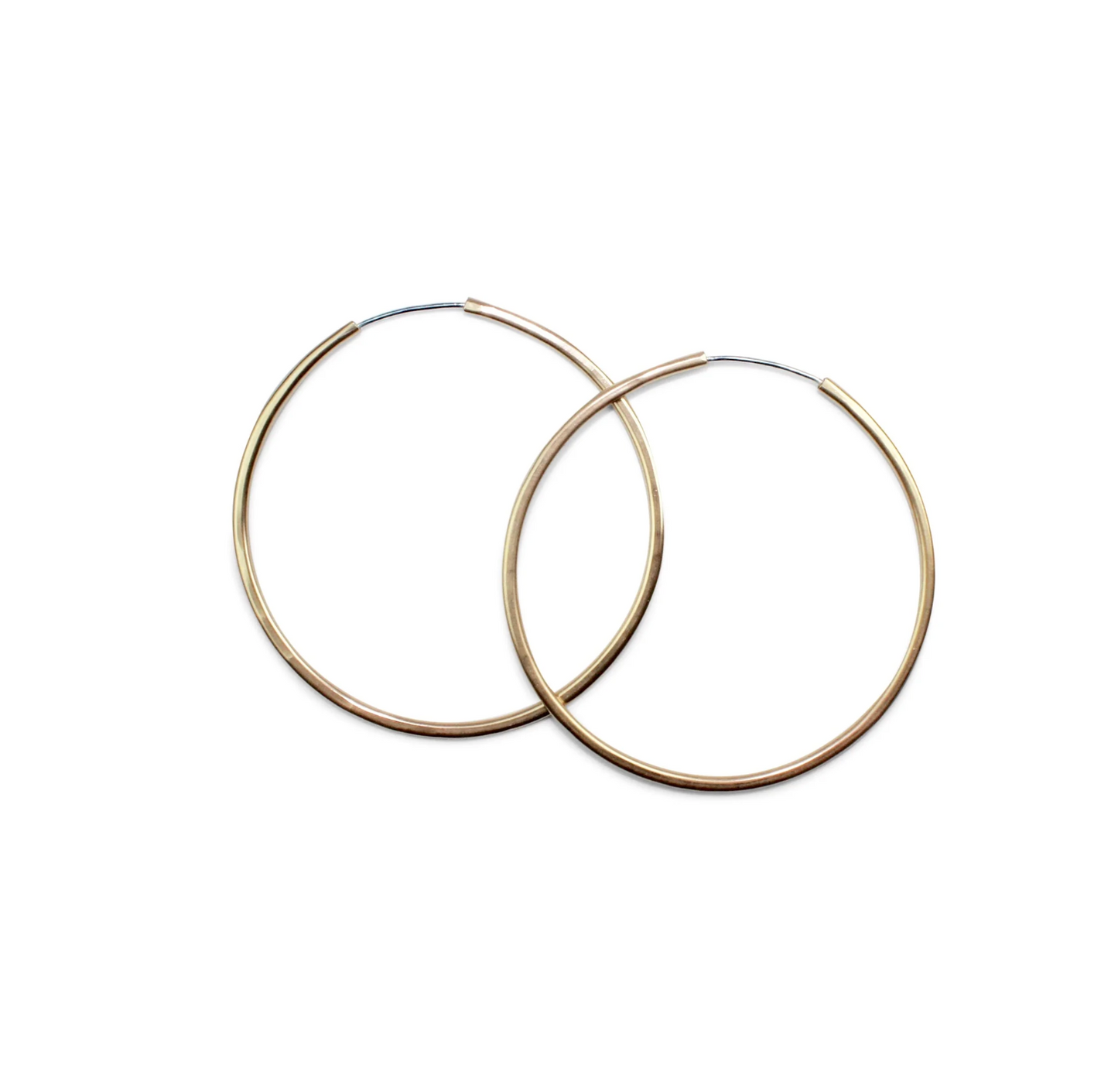 Amanda Hunt Day Gold Fill Hoops - Small