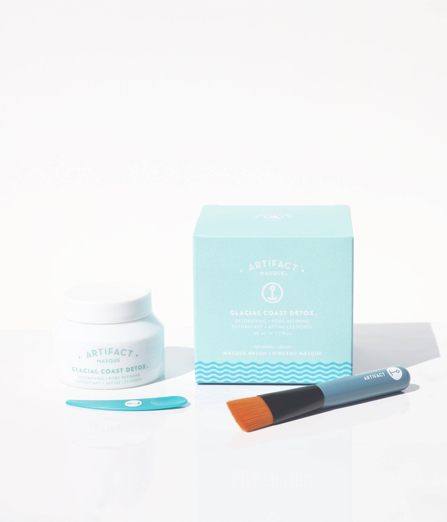 Glacial Coast Detox Masque + Brush Kit