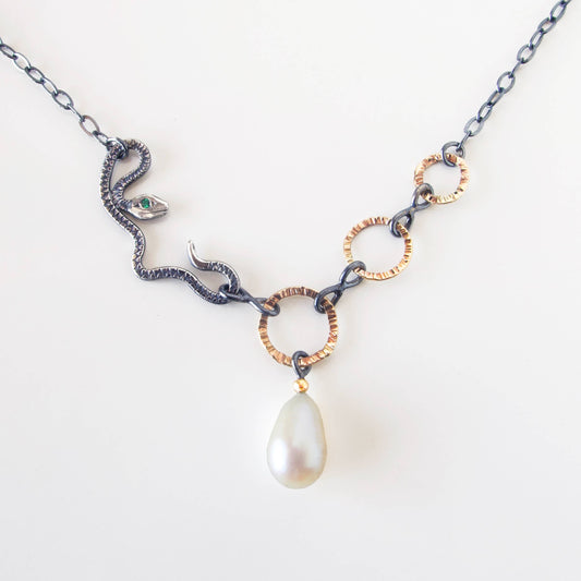 Pearl Viper Necklace