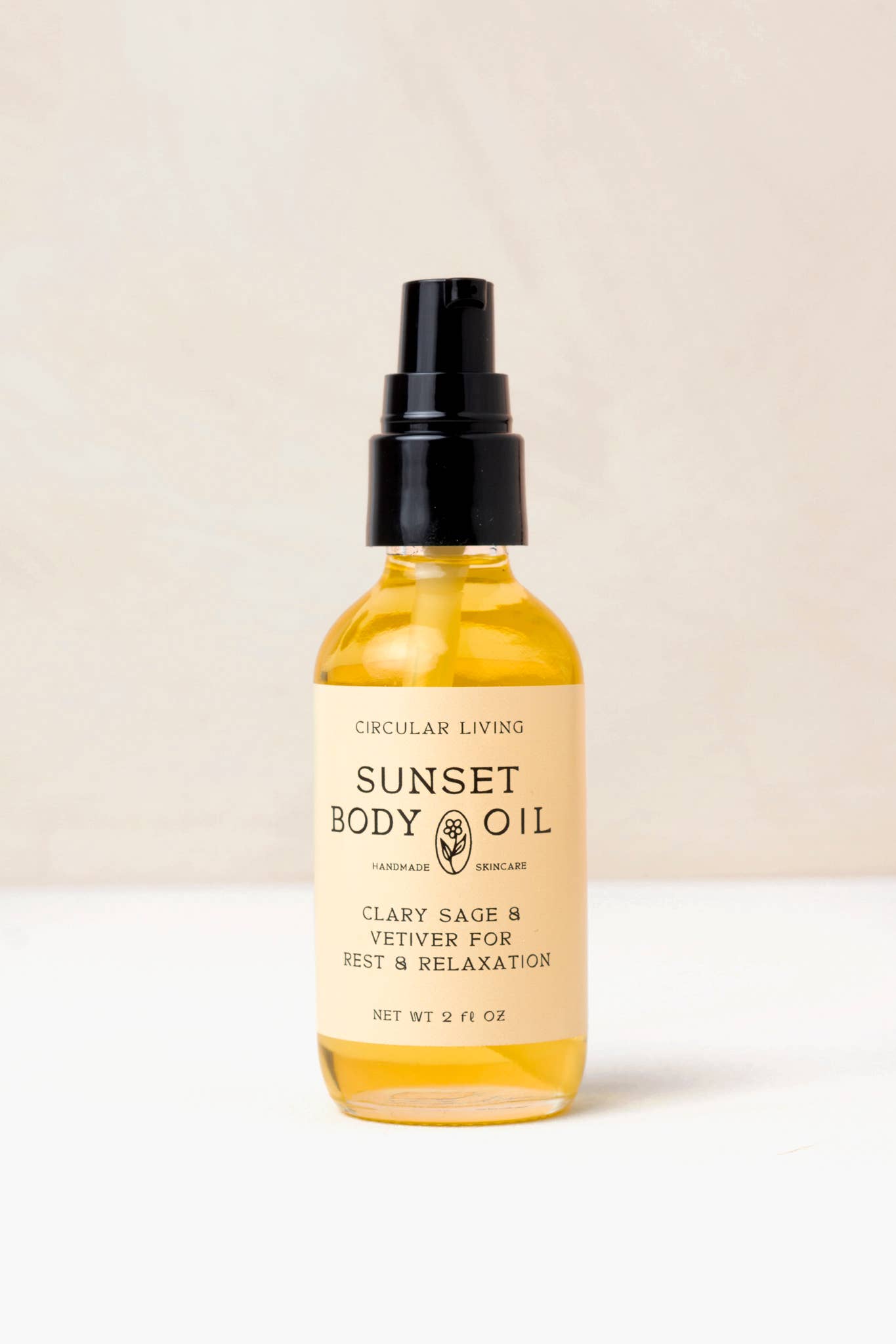 Sunset Body Oil: Clary Sage & Vetiver