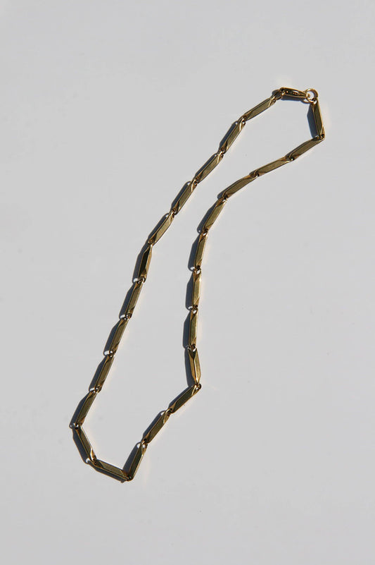 La Homme Bar Link Chain Necklace