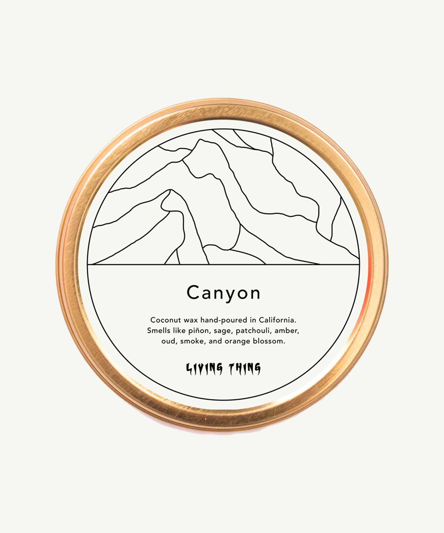 Canyon Candle Travel Tin: Piñon, Sage + Patchouli