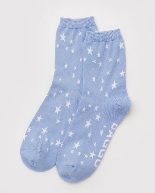 Crew Sock - Blue Star