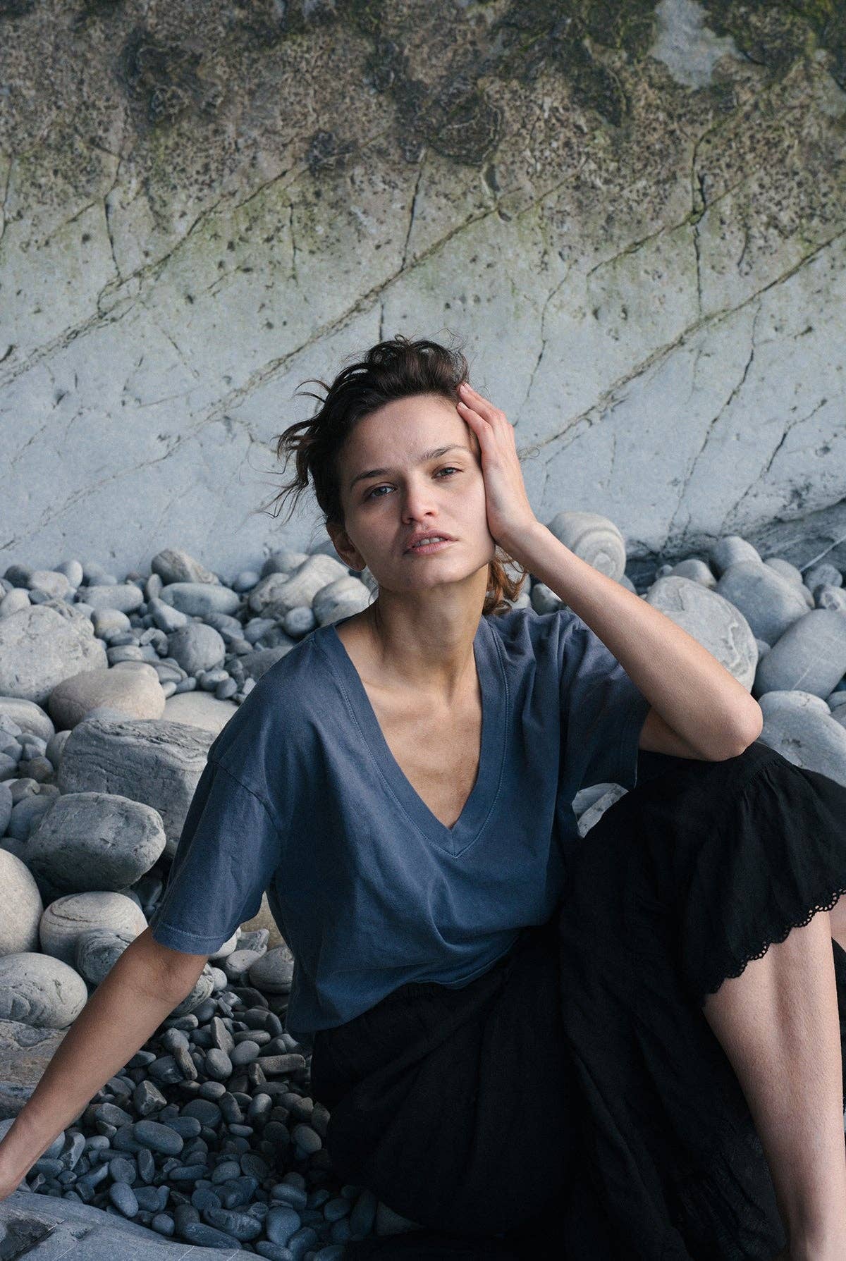 Deep V Tee