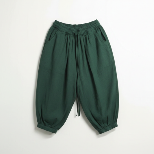 Linen Balloon Shorts