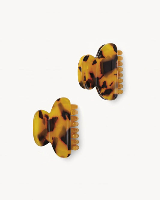 Twin Heirloom Claws in Classic Tortoise