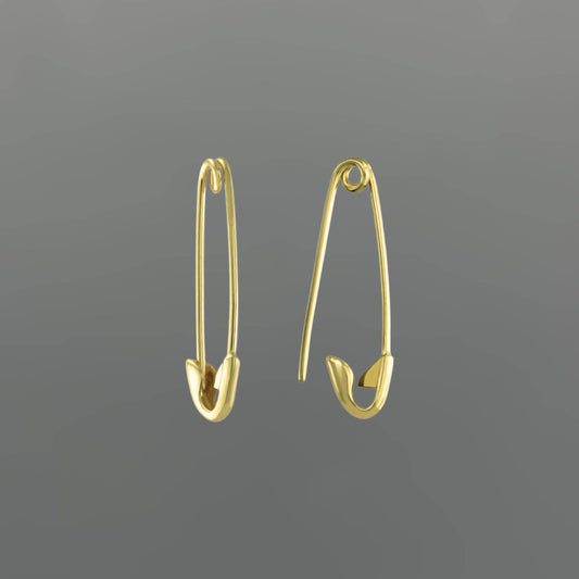 Safety Pin Earrings