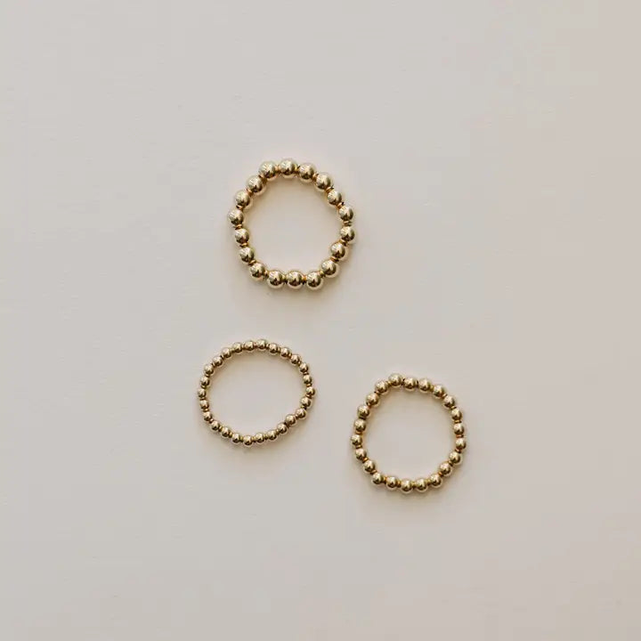 Gold Fill Beaded Ring