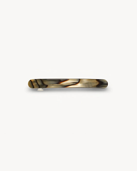 Midi Paris Barrette in Midnight Horn