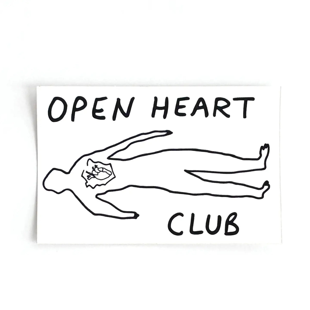 New Open Heart Club - Sticker