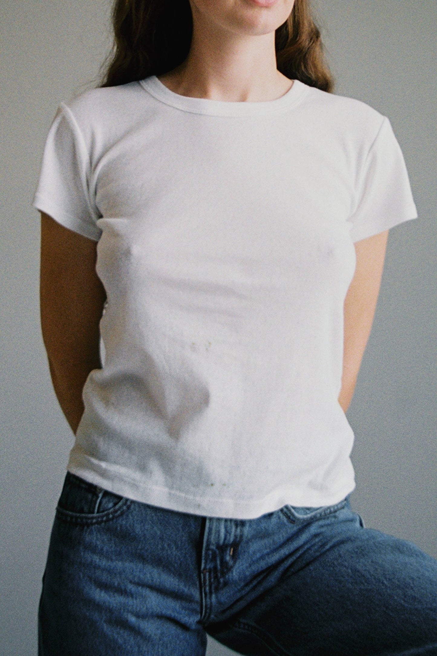 Pointelle Baby Tee