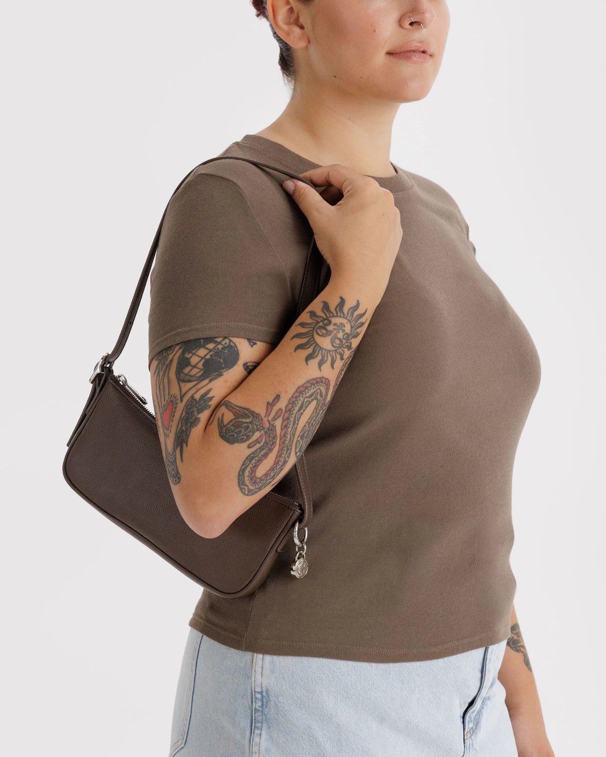 Recycled Leather Pochette