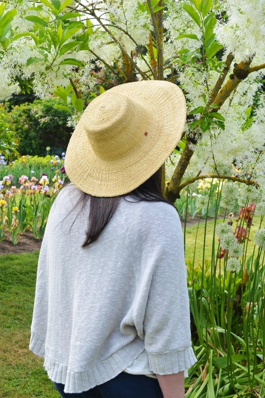 Ghanaian Straw Sun Hat