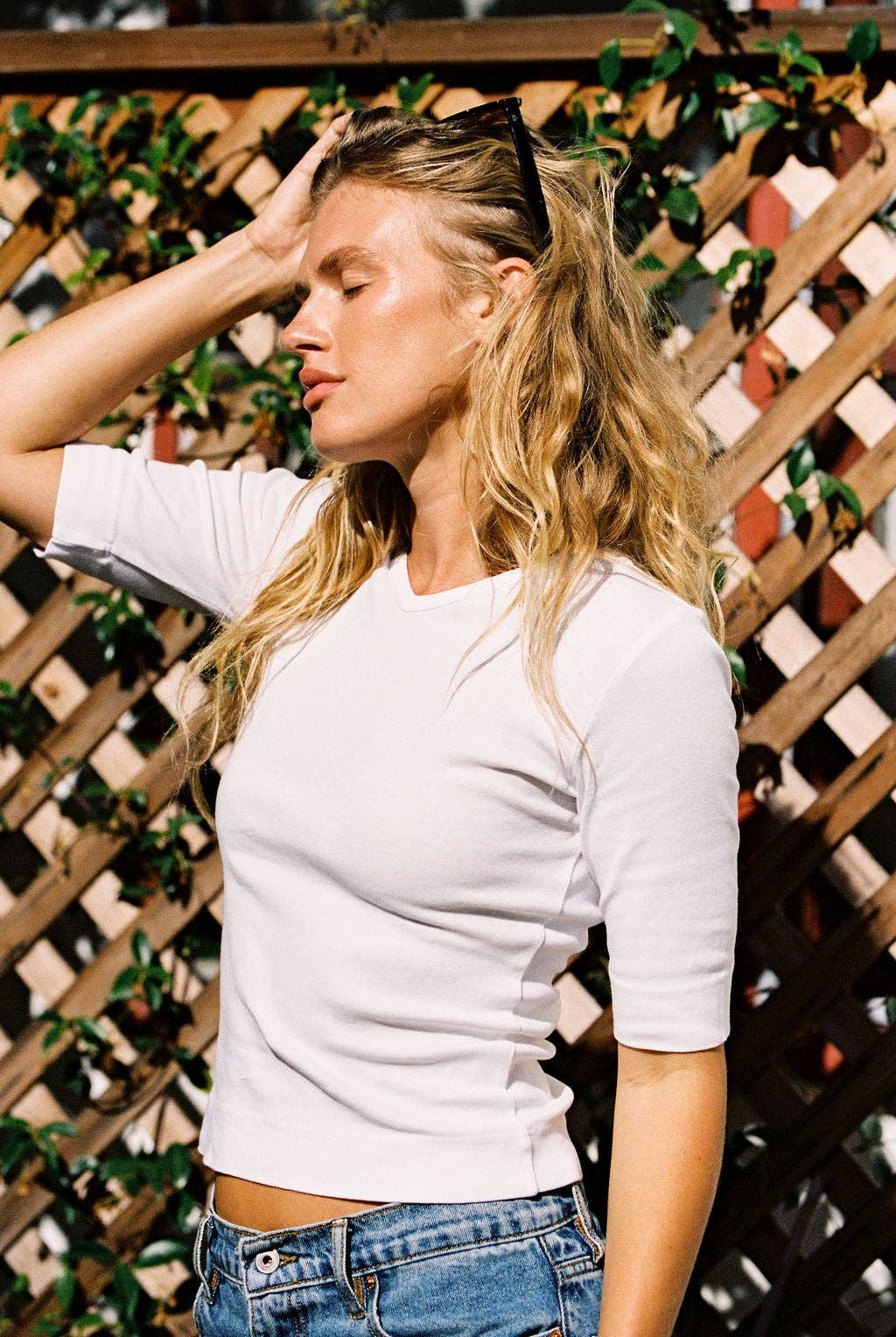 Organic Rib V Neck