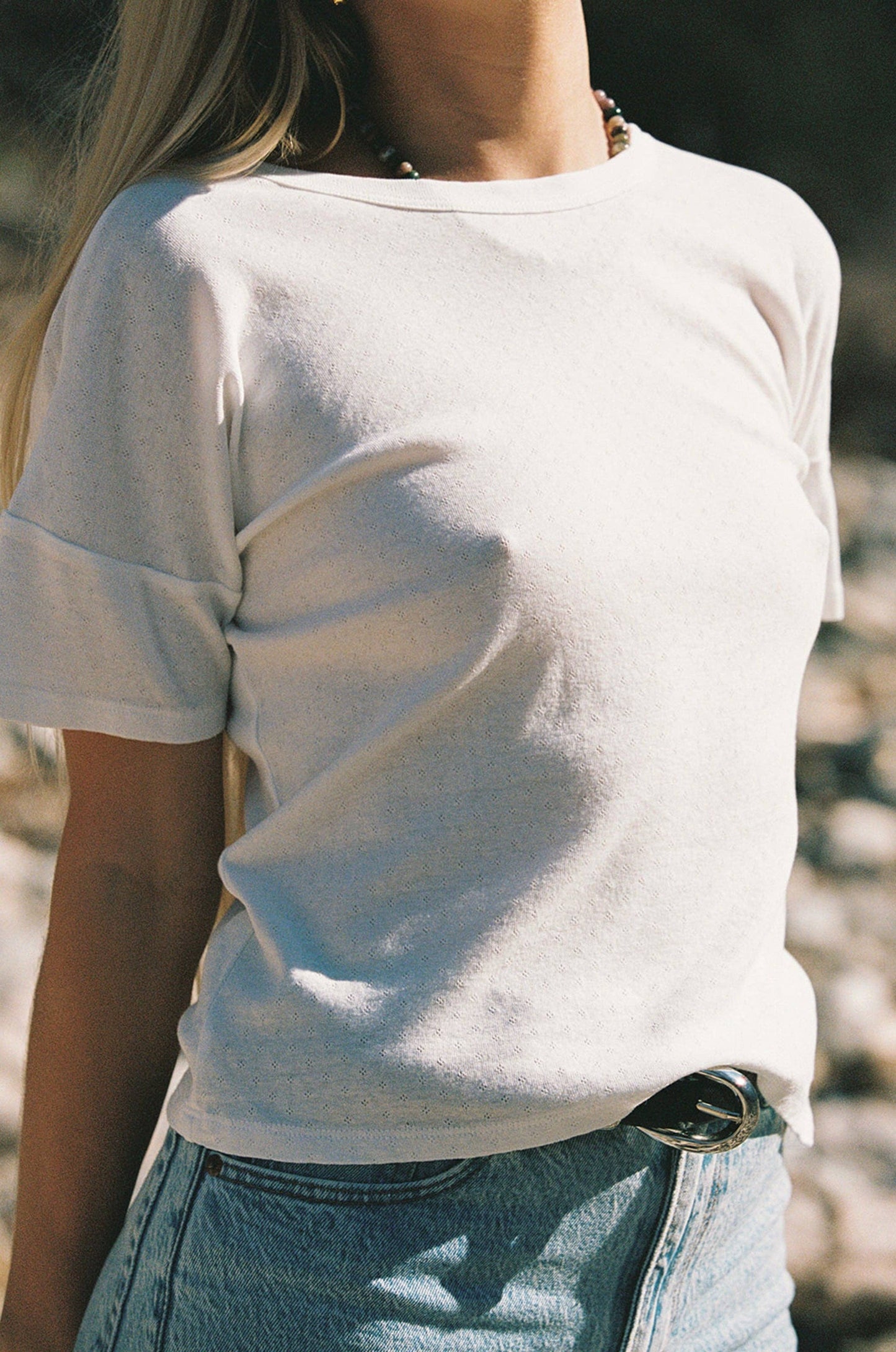 Petit Pointelle Tee