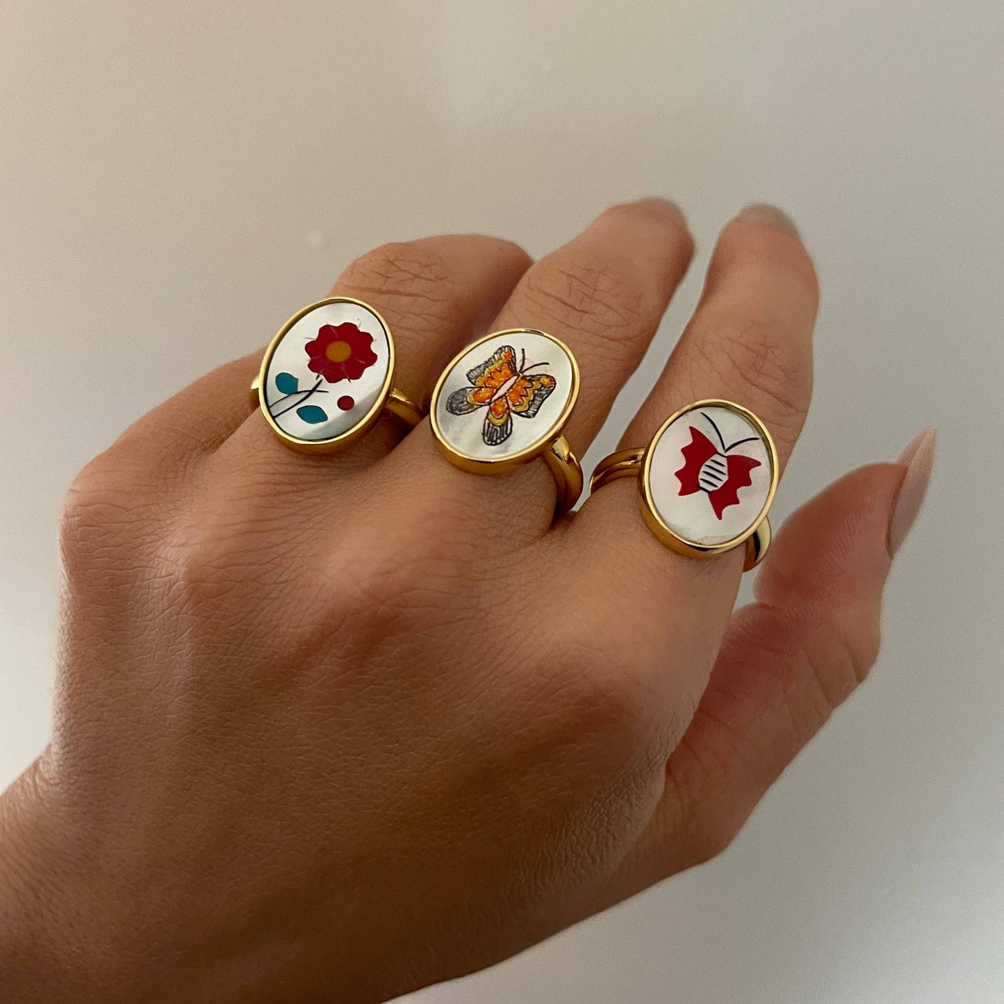 Custom 14k Gold Vermeil Signet Ring