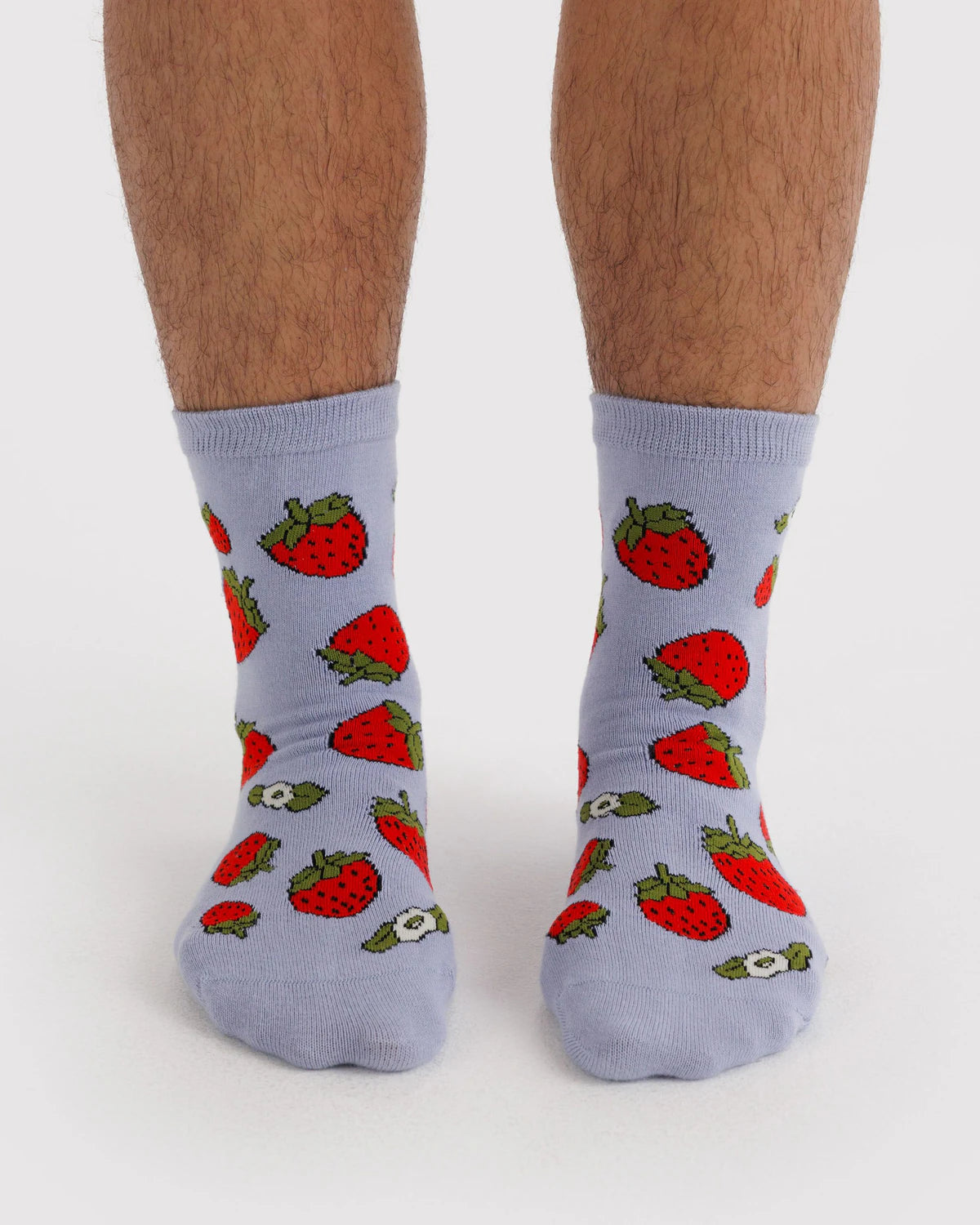 Crew Sock - Strawberry Blossom