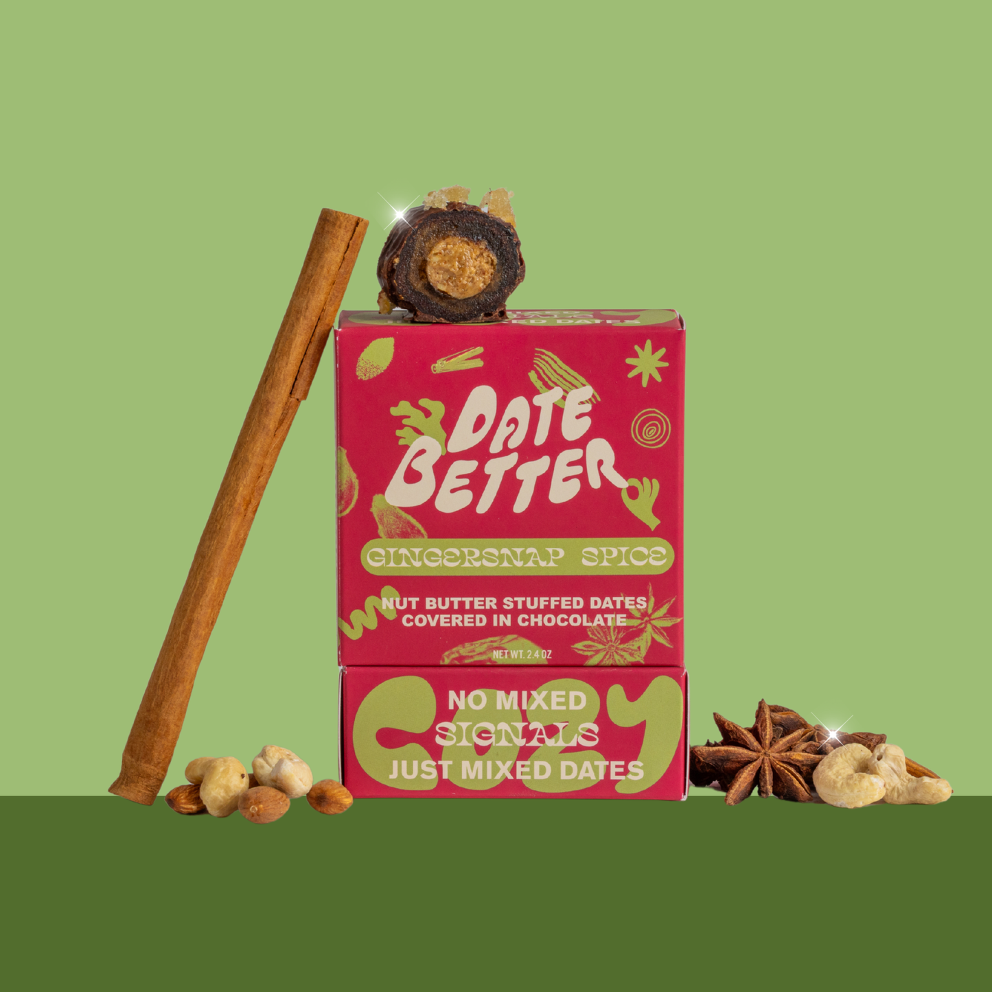 Gingersnap Spice Date Better Dates