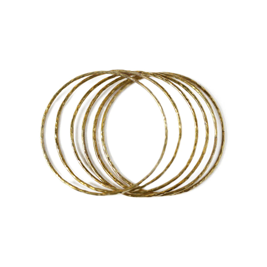Hammered Bangles